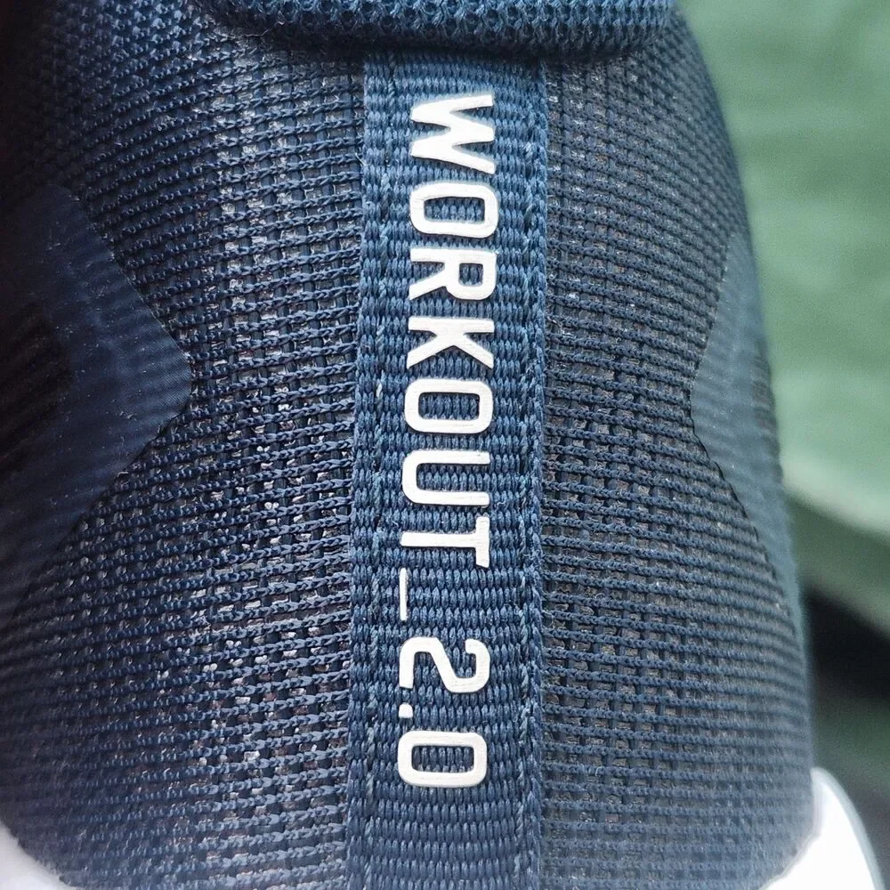 Reebok Workout 2.0 Shoes Mens Size 10.5 Blue Running Athletic Sneakers